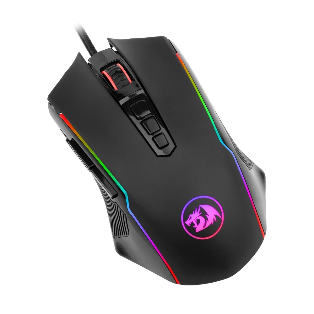 Redragon M910 Chroma игровой Мышь, высокая точность программируемая мышь с RGB режимы фоновой подсветки, до 12400 Точек на дюйм регулируется