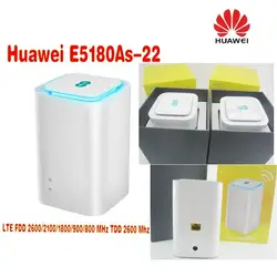 Лот 100 шт. разблокирована Huawei e5180 e5180as-22 4 г LTE Куба Wi-Fi точка домашней беспроводной маршрутизатор, доставка DHL