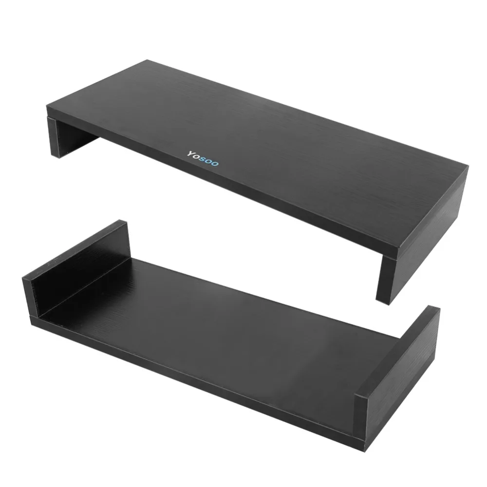 

Wood TV Stand LCD LED Monitor Stand Computer Screen Riser For Computer Laptop TV Kit Christmas Days Wooden Desktop Laptop Desk