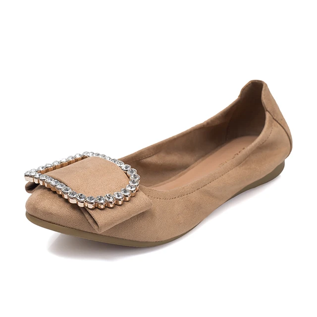 March Mordern Women�S Shoes Crystal Decorate Casual Round