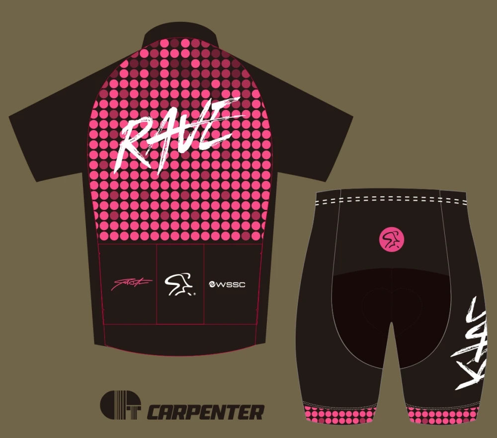 

SPINNING RAVE JERSEY Red Spots WSSC Commemorative Edition CARPENTER WSSC Commemorative Edition