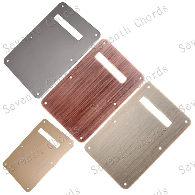

Metal Aluminum Cavity Cover Spring Cover Back Plate Wiring Cover For ST FD Electric Guitar Replacement