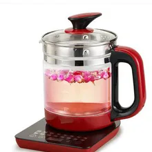 Электрический чайник для здоровья, полностью автоматическая утолщенная стеклянная многофункциональная вареная посуда для чая, функция автоматического отключения