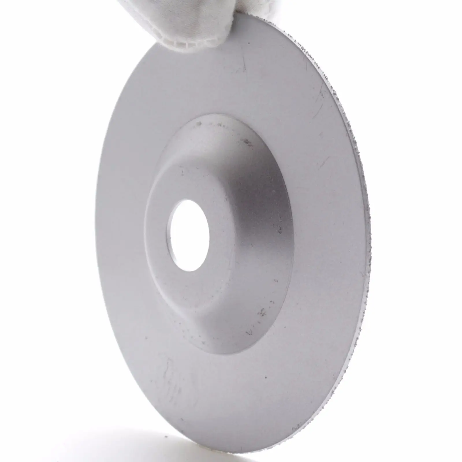 4 &quotx 5/8&quot алмазный шлифовальный диск пайки абразивное колесо Выпуклое для