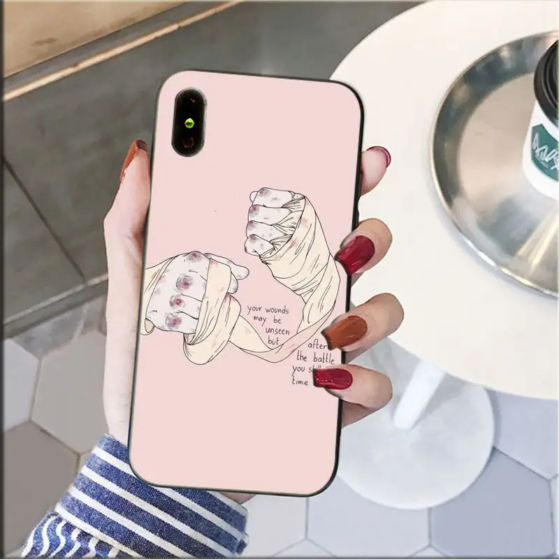 Cartoon Boxing Girl Gloves