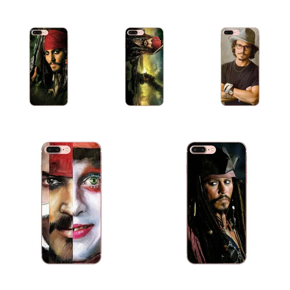 

For Huawei P7 Honor 4C 5A 5C 5X 6 6C 6A 6X 7 7X 8 9 V8 V10 Y3II Y5II Y6II G8 Play Lite Phone Case 2019 Johnny Depp Jack Sparrow