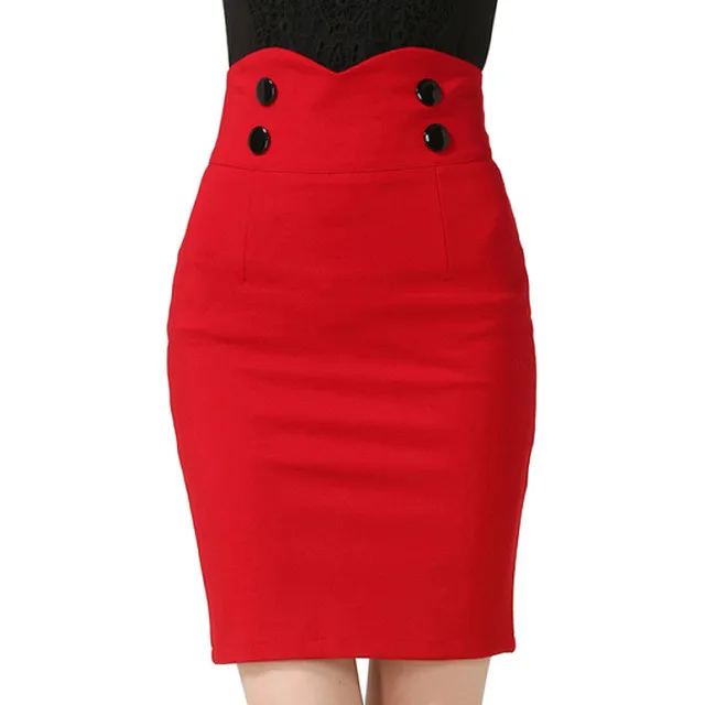 saia vermelha plus size