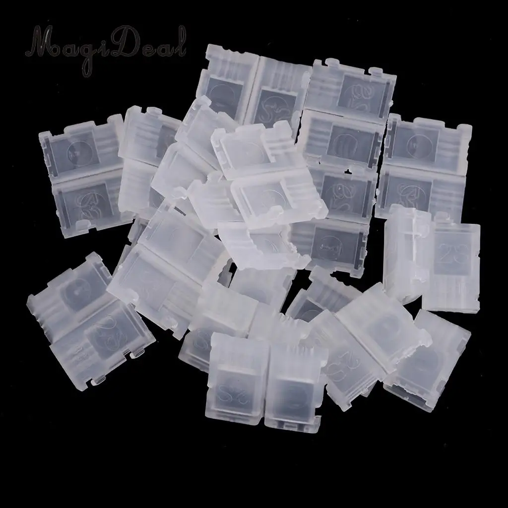 20pcs AB Clip Buckle JST Plug Connector Protector Charge Head Saver for 2S 3S 4S 5S 6S Lipo Battery