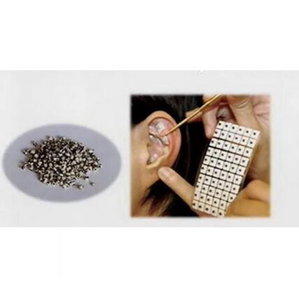 600Pcs/lot Magnets Plated Seeds Sticker Paste Ear massage seed for Acupoint Therapy Acupuncture massager D089 600Pcs/lot Magnets Plated Seeds Sticker Paste Ear massage seed for Acupoint Therapy Acupuncture massager D089