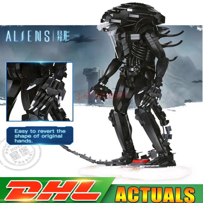 

XingBao 04001 2020Pcs Genuine Creative Movie Series Building Blocks The Alien Robot Set children Educational Bricks Toy
