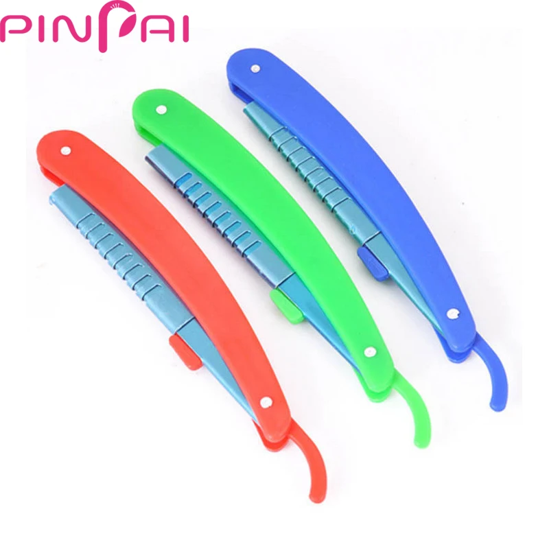 PinPai Foldable Eyebrow Razor Frame Plastic Eyebrow Shaver Rack