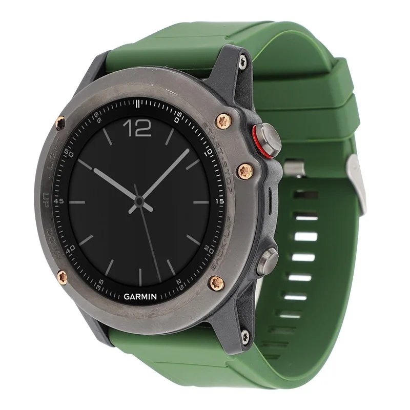 26 22 20 мм смарт часы ремешок для Garmin Fenix 6X pro 6 6s 5X5 5S 3 3HR часы Quick Release силиконовый ремешок с регулировкой