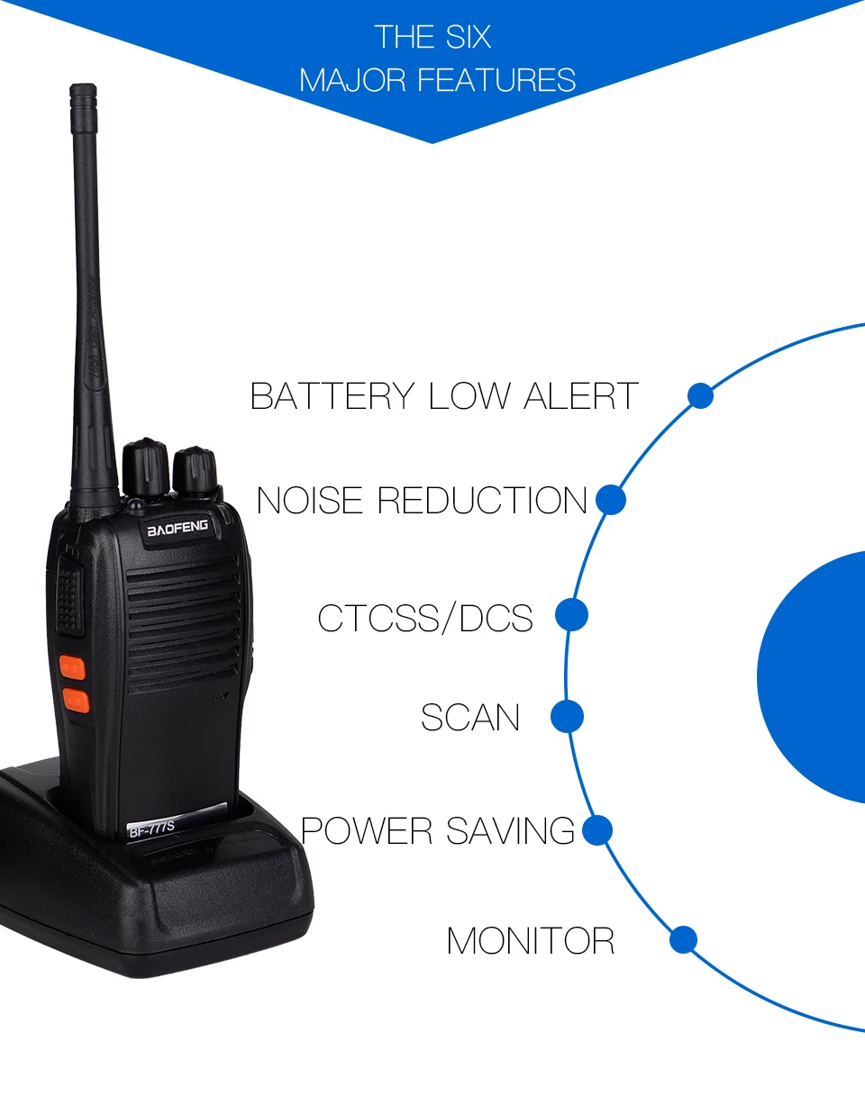 2 шт. Baofeng BF-777S Walkie Talkie Портативный радио BF777s 5 Вт UHF 400-470 мГц BF 777 S ФИО Comunicador передатчик трансивера