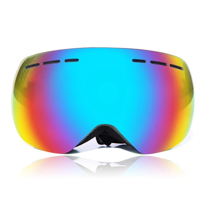 Новинка, брендовые лыжные очки, двойные, UV400, анти-туман, большая Лыжная маска, очки для катания на лыжах, для мужчин и женщин, очки для сноуборда