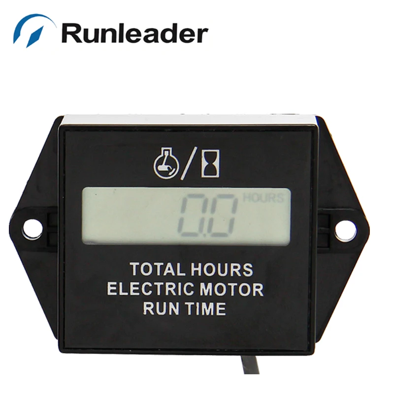 Digital Hours Meter Electric Motor Counter For Machine Equipment Pump