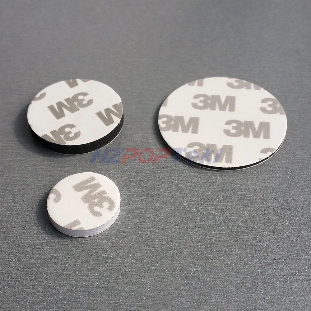 Fita de Espuma de Eva Almofada de Montagem 30mm por Adesivo Rodada Dia. Forte Branco Preto 9080 Adesivos Dupla Face Uso Amplamente 100 Pcs ou 4 de Espuma de EVA Branco ou Preto
