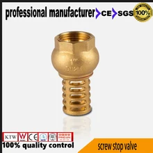 Медный запорный клапан для водяного насоса, медный обратный клапан, однонаправленный обратный клапан насоса