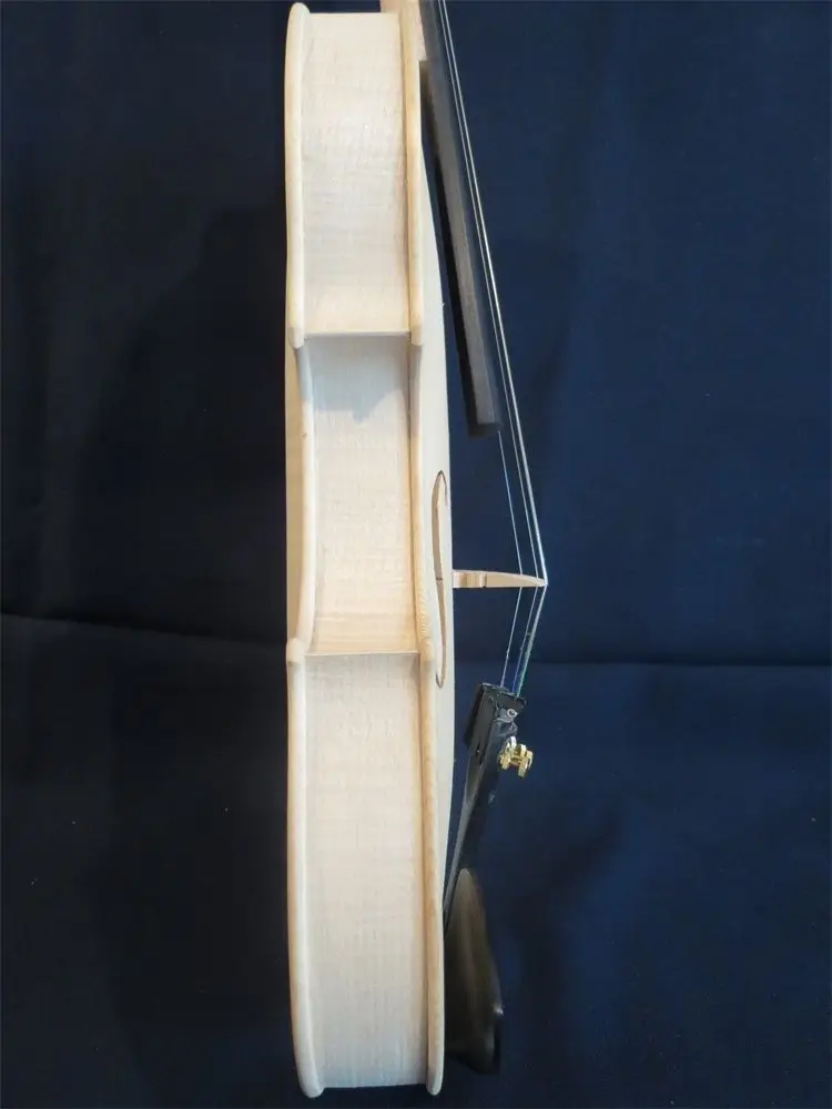 Strad style violin 4/4 3/4 1/2 Unfinished white good sound