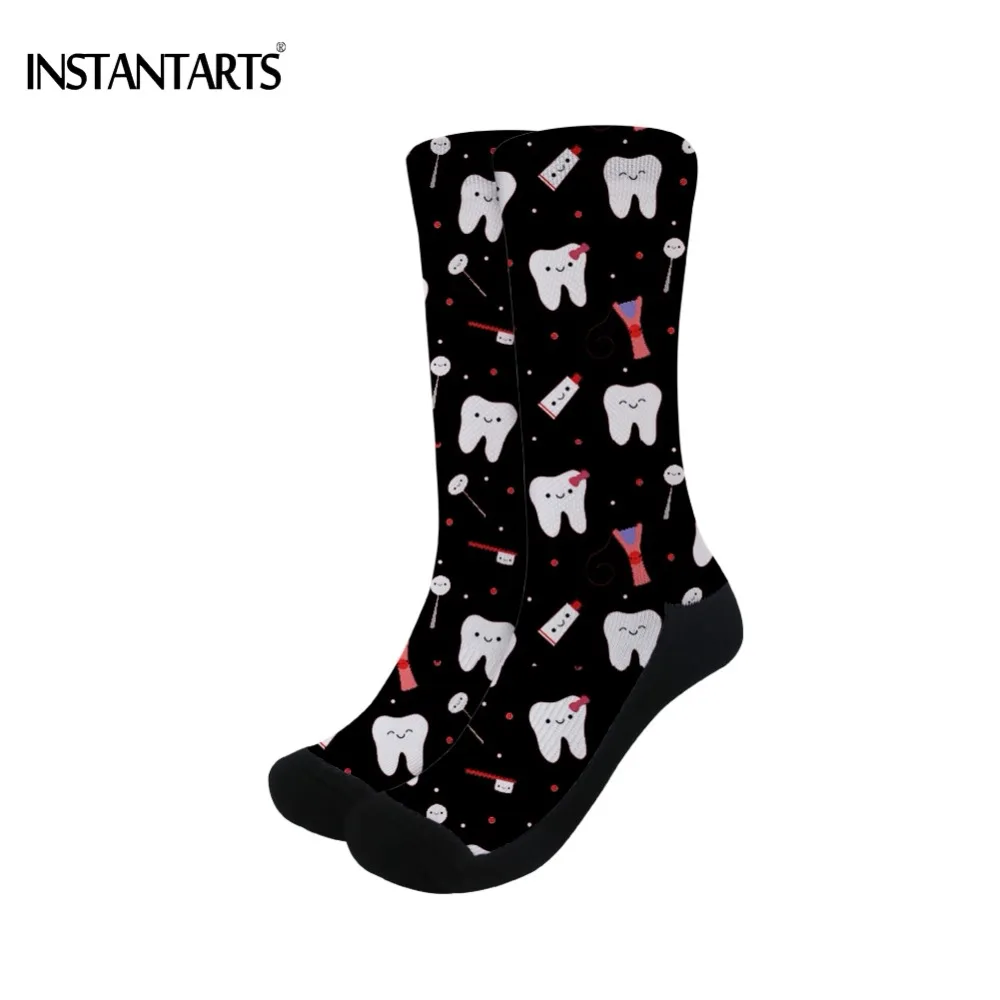 Black And White Cat Faces Pattern Compression Socks For Women 3D Print Knee High Boot