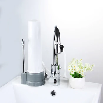 

Water Purifier Faucet Household Water Filters Single On the Ceramic Filter Direct Drink Bathroom Kitchen Faucets