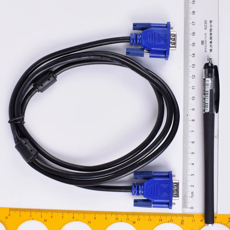 VGA компьютерный монитор соединительный кабель шнур HD 15 штырьковый штыревой