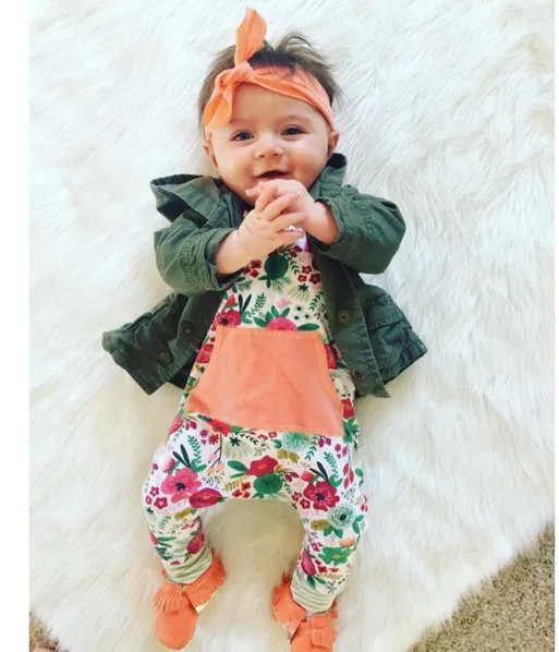 

2017 Fashion Summer Newborn Infant Baby Girl Boy Short sleeves Clothes Striped Patchwork Romper Jumpsuit Outfits