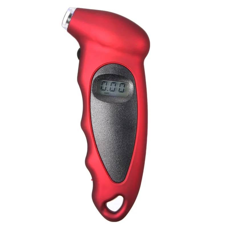 צמיג דיגיטלי מד צמיג מיני אופנוע רכב אבחון כלי מד לחץ אוניברסלי תצוגת LCD דיגיטלי לרכב צמיגים