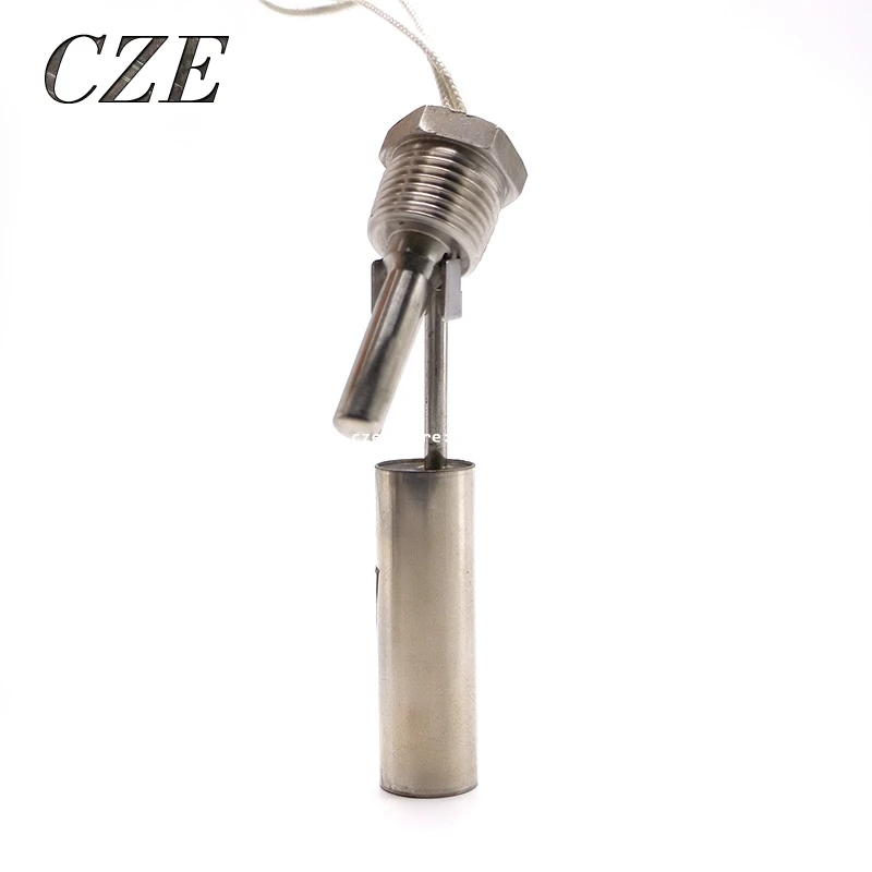

ZSC12 G1/2 Side Mount Tank Water Level Sensor Liquid 304 Stainless Steel Float Switch 100V/220V