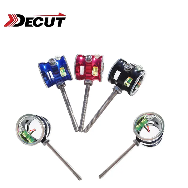 

Archery Rainbow Bow Sight Scope 4 6 8x Magnification Compound Bow Sight Optical Fiber 1 Pin Translucent Acrylic Lens Hunting