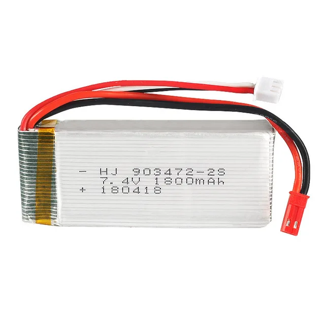 7,4 В 1500 мАч 1800 мАч Lipo батарея для WLtoys V913 L959 L969 L979 L202 L212 пульт дистанционного управления автомобилями HQ955 RC лодка 2S 7,4 В