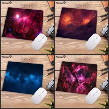

Mairuige Outer Space Stars Nebulae Art Wallpaper Anti-Slip Mouse Pad 180x220x2mm and 250x290x2mm mat Cool Design mouse pad