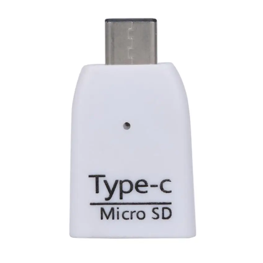 Высокое качество Новый Тип Мини C Micro SD картридер OTG адаптер USB 3,1 Портативный l0717 #2