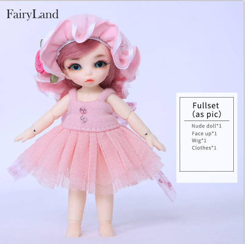 Fairyland Pukipuki Ante bjd sd кукла 1/12 модель тела Девушки Мальчики глаза высокое качество игрушки магазин смолы включенные глаза - Цвет: Fullset in NS aspic