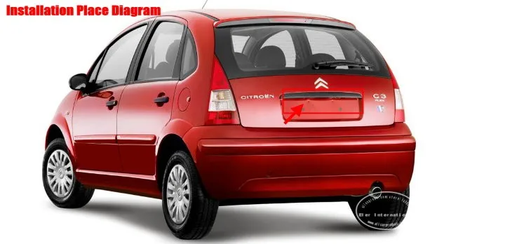 Citroen-C3-back-license-plate-lamp