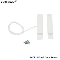10 пар проводной двери, окна сенсор магнитный контакт обычно закрыт для проводной PSTN GSM Wi Fi беспроводной сигнализации системы охранных