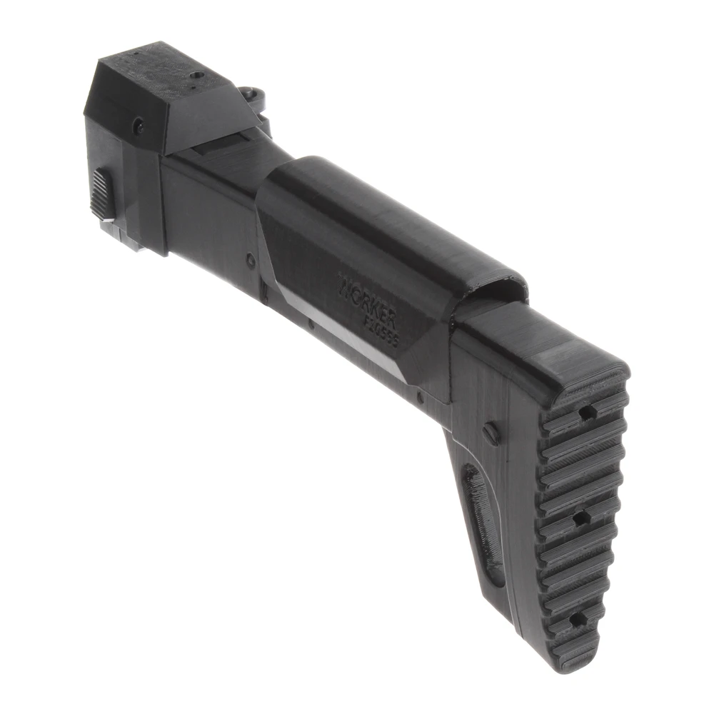 Рабочий Mod F10555 3D через плечо и с принтом на складе AK 12 складной версия B для Nerf N strike