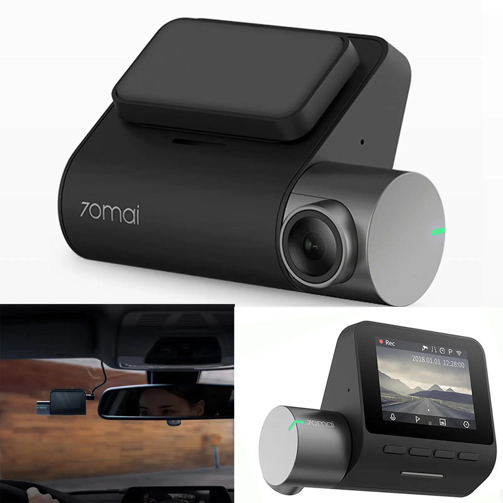 XIAOMI MIJIA 70MAI PRO Smart Dash Cam 140 градусов SONY IMX335 1944P Wi-Fi камера парковки мониторинг вождения рекордер