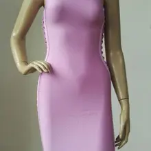 Новое поступление женские фабричные платья для девочек оптом оранжевые сиреневые боковые переплетенные бандажные платья красное вечерние платье+ костюм