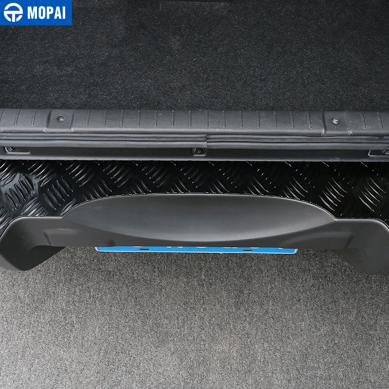 MOPAI стальная Накладка на порог для салона автомобиля защита заднего бампера