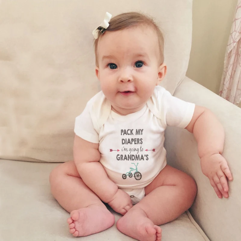 

2019 Cotton Newborn Infant Baby Boy Girls Bodysuit Jumpsuit Clothes