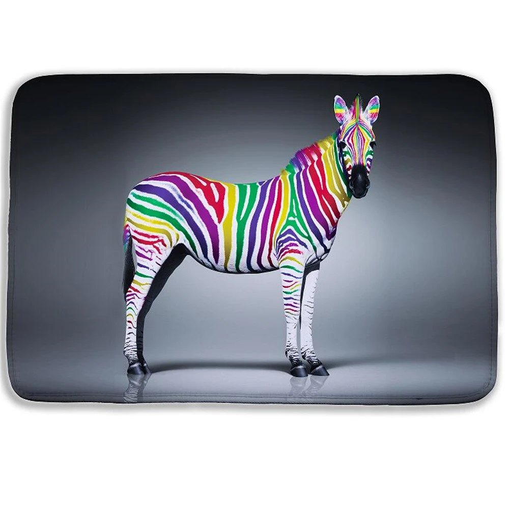 Online kopen wholesale zebra badmat uit china zebra badmat ...
