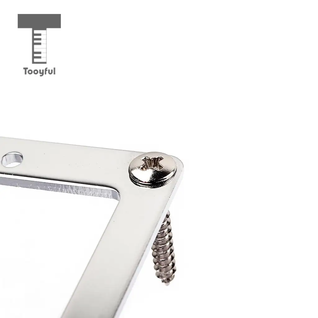 Tooyful 50 Pack Nickel Tremolo Bridge Mounting Screws fo TL Style Guitar Telecaster Tremolo Bridge Screws Parts 3.5x25mm