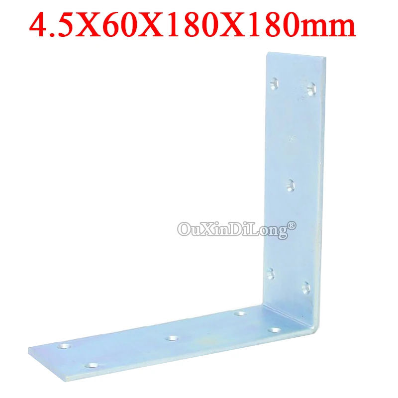 2PCS Metal Right Angle Corner Braces L Shape Furniture Connecting