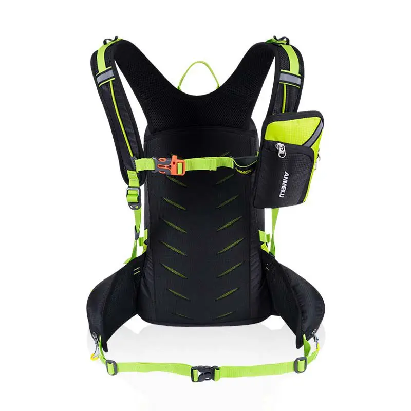 Anmeilu-サイクリングバックパック,レインカバー付き,大容量,ハイキング,登山,キャンプ,マウンテンバイク,バイク,20l Anmeilu 20L サイクリングバックパック自転車ショルダーバッグ大容量