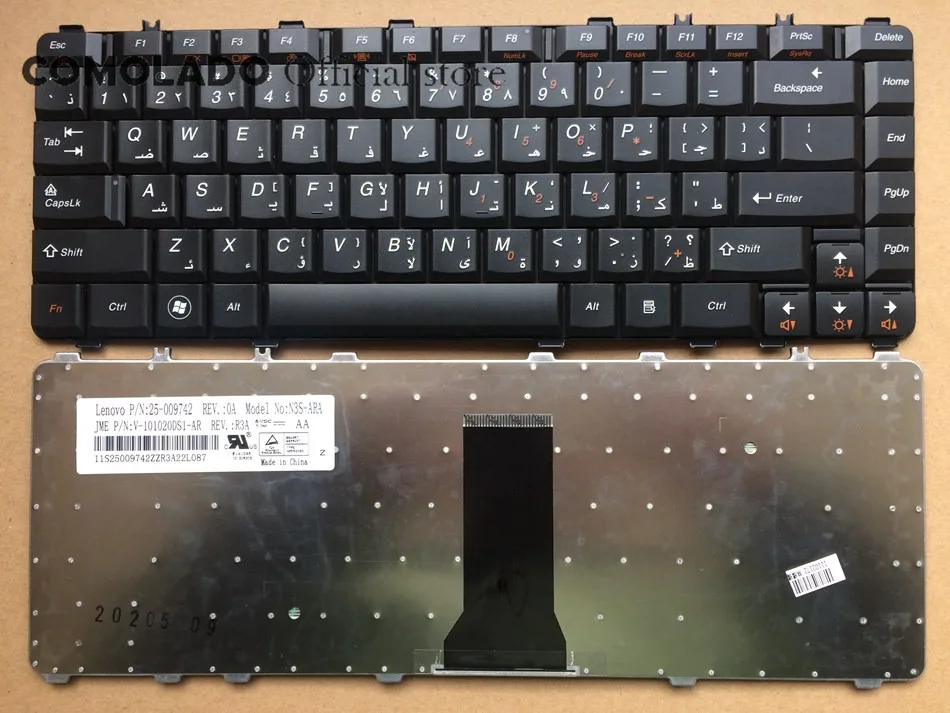 wangpeng Generic New keyboard for IBM Lenovo Ideapad Y450AW Y450 Y450A Y460 Y550A Y550 Y550P Y560 Y560A Y560AT Y560P B460 N3S84 US white MP-08F73US-686 V101020AS1 Y450