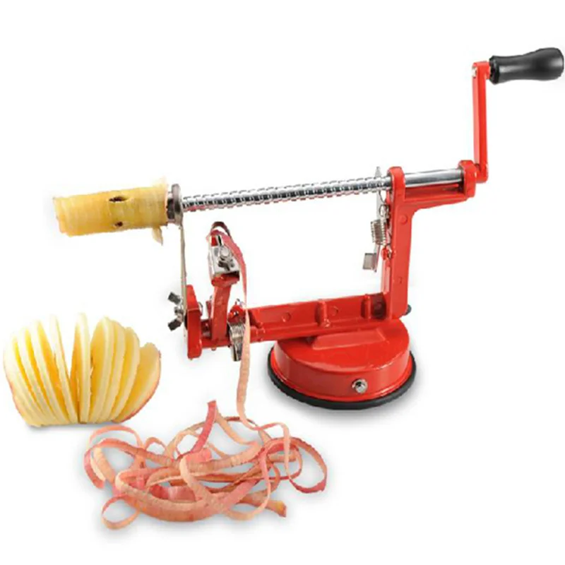Upgrade 3 in 1 spiral apple peeler corer Potato Slinky peeling Machine cutter slicer fruit vegetable tools kitchen accessories