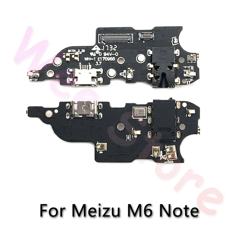 Usb зарядный разъем порт зарядное устройство док-станция гибкий кабель для Meizu M1 M2 M3 M3S M5 M5s M6 Note Mini U10 U20 оригинальные запчасти к телефонам - Цвет: M6 Note