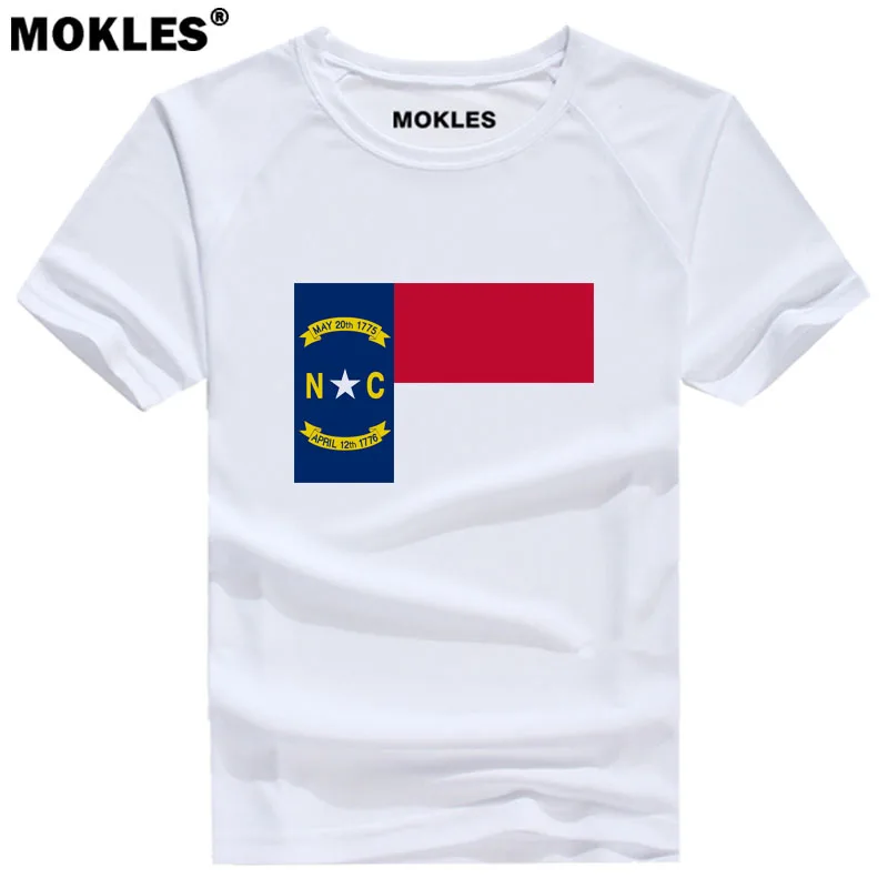 North Carolina T Shirt Custom Made Name Number Usa Raleigh Tshirt