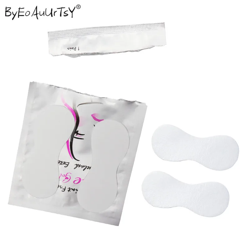 20 Pairslot Eyelashes Paper Patches Eye Pads Women Makeup Tools Eyelash Extension Lint Free                                     (1)
