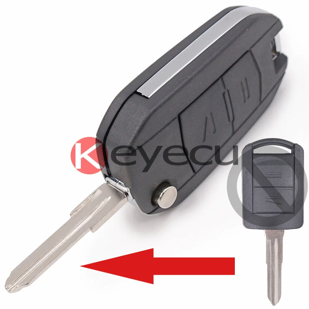 Keyecu модифицированный складной чехол для ключа с дистанционным управлением 2